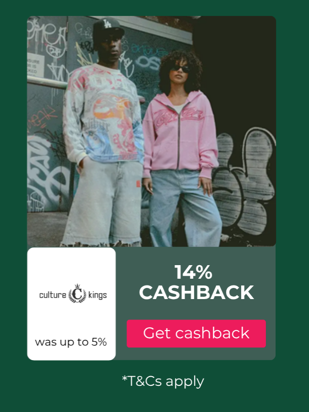 Culture Kings — 14% Cashback