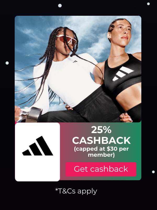 adidas cashback at TopCashback Australia