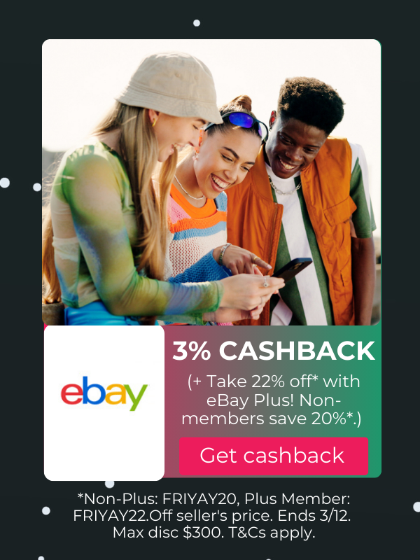 eBay cashback at TopCashback Australia
