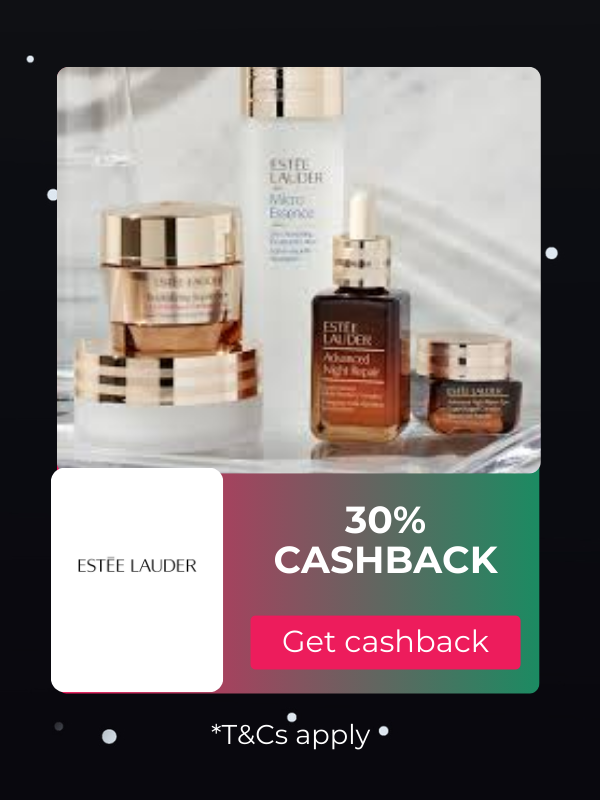 Estée Lauder cashback at TopCashback Australia