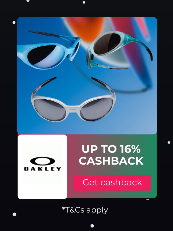 Oakley cashback at TopCashback Australia