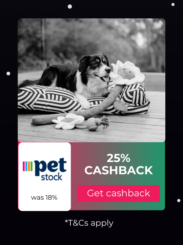 Petstock cashback at TopCashback Australia