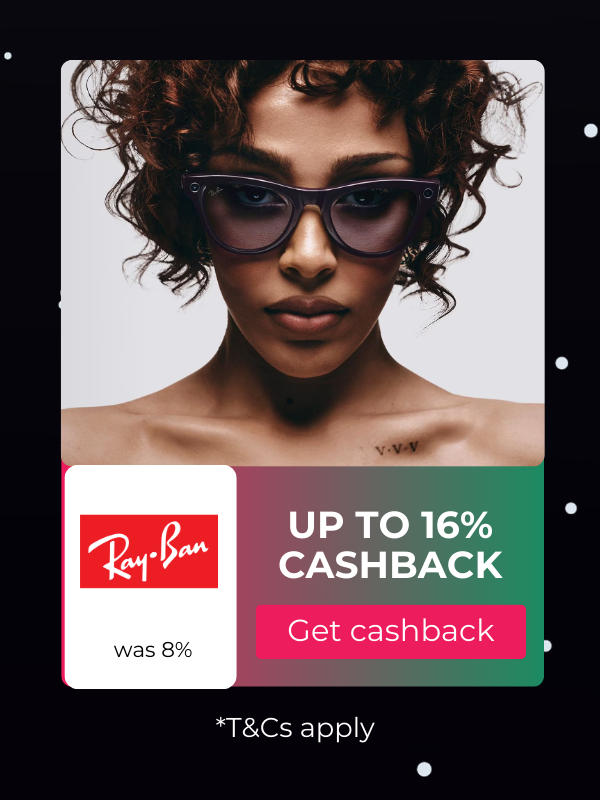 Ray-Ban cashback at TopCashback Australia