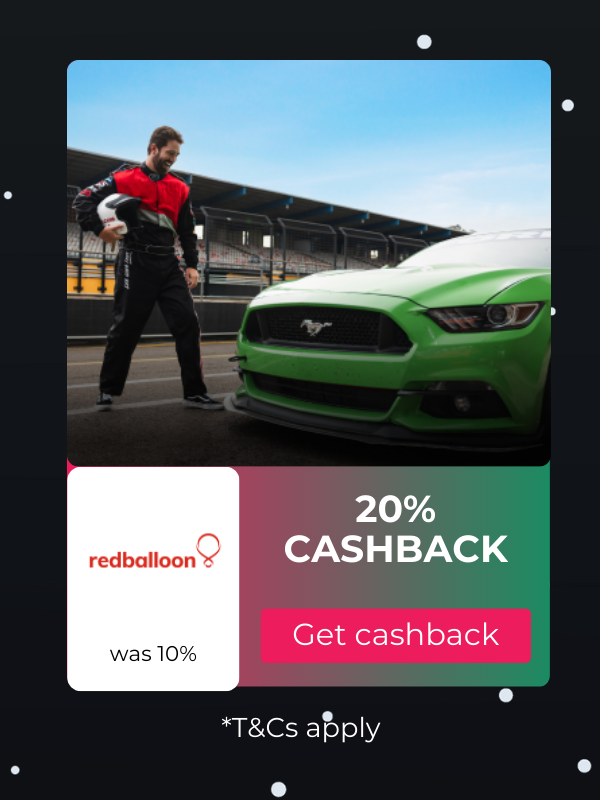 RedBalloon cashback at TopCashback Australia