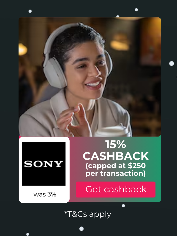 Sony cashback at TopCashback Australia