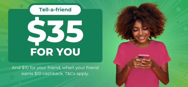 $35 for you, $10 for your friend