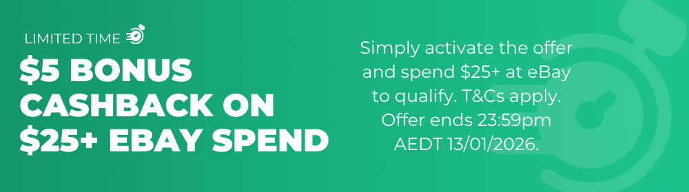 $5 Bonus on $25+ Spend at eBay