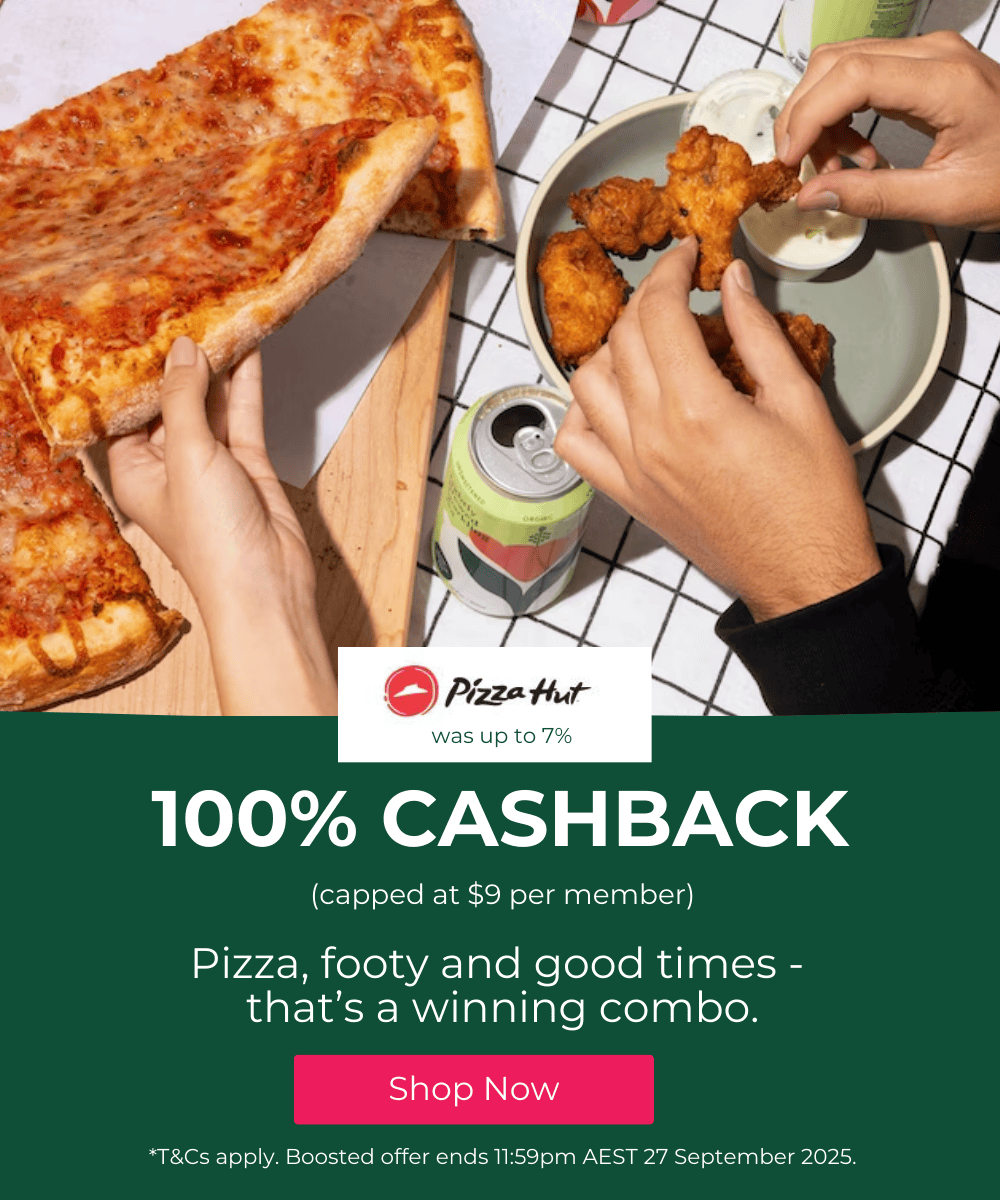 Pizza Hut 100% Cashback