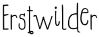 Erstwilder - logo